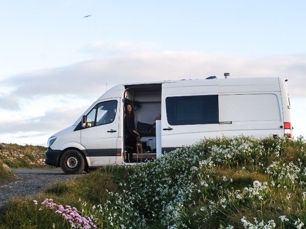 Living and working on the road in Cornwall